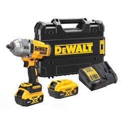 บล็อกกระแทกไร้สายไร้แปรงถ่าน 20V Max No.DCF900P2T-B1 DEWALT (พร้อมแบตเตอรี่เเละแท่นชาร์จ)