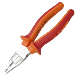 คีมปากจิ้งจก VDE ด้ามแดง-ส้ม 1000Volt ขนาด 7" No.420/1VDEBI UNIOR