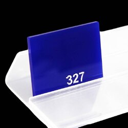 แผ่นอะคริลิคสีน้ำเงิน #327 2 mm. 4 x 8 ฟุต ยี่ห้อ Panglas