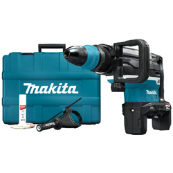 สว่านโรตารี่ไร้สาย 40V MAX X2 (80VMAX) ขนาด 52 มม. (2-1/16 นิ้ว) SDS-MAX No.HR006GZ MAKITA (เฉพาะตัวเครื่อง)