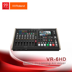 Roland VR-6HD all-in-one Live streaming AV mixer