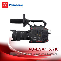 Panasonic AU-EVA1 5.7K Super 35 Handheld Cinema Camera