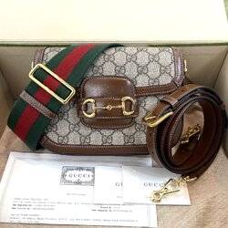 Gucci horsebit mini 1955 มือสอง