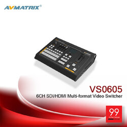 AVMatrix VS0605 6CH SDI/HDMI Multi-format Video Switcher