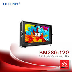 LILLIPUT BM280-4K (3G-SDI, 4K HDMI Broadcast Director Monitor)