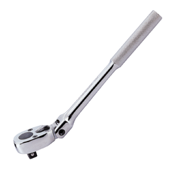 ด้ามฟรี ด้ามเหล็กกลิ้งลาย คอพับ ขนาด 1/2"/12" 24T No.4789-12F KING TONY