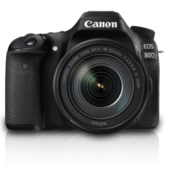กล้อง DSLR Canon EOS 80D +CS100