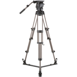 ขาตั้งกล้องวีดีโอ Libec RSP-750 Professional Aluminum Tripod System with Floor-level Spreader for ENG Setups