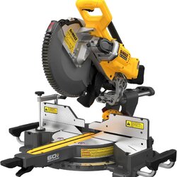 เลื่อยองศาสไลด์ ไร้แปรงถ่าน ขนาด 12" 60V MAX No.DCS781B DEWALT (เครื่องเปล่า)