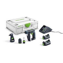 ชุดสว่านไร้สายพร้อมแบตเตอรี่ 10.8V. CXS Li 2,6-Set CORDLESS DRILL FESTOOL