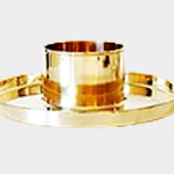  กระทะโคขุนทองเหลืองrพิมพ์ใหม่ ทรงกระบอก ขนาดมาตรฐาน เกรด A แท้ 