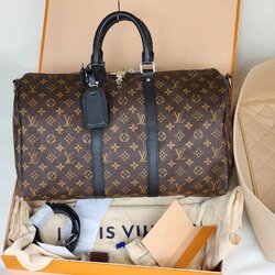 กระเป๋าเดินทางlouis vuitton Keepall 45 มือสอง ของแท้