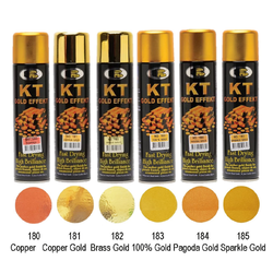 สีสเปรย์ สีทอง 18K เคที KT GOLD EFFECT BOSNY
