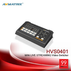 AVMatrix HVS0401 MiNi LIVE STREAMING Video Switcher