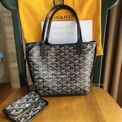 Goyard Anjou Mini Bag มือสอง สีดำ