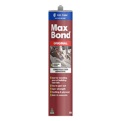 กาวพลังตะปู สูตรน้ำมัน ขนาด 320 กรัม สีน้ำตาล MAXBOND