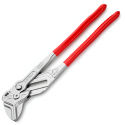 ประแจคอม้า ตัวชุบโครม ด้ามบาง (16") No.86 03 400 KNIPEX