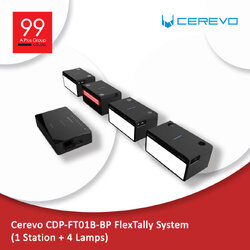 Cerevo CDP-FT01B-BP FlexTally System (1 Station + 4 Lamps)