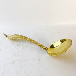 ทัพพีลายเ จัมโบ้ ความยาว 13 นิ้ว ทองเหลืองไทย