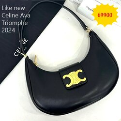 Celine Ava Triomphe มือสอง สีดำ