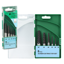 ชุดดอกถอนเกลียวซ้าย 5 / 6 ตัวชุด No.KE-420105 / KE-420106 KEIBA