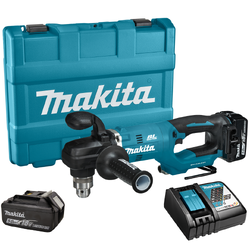 สว่านองศาไร้สาย 18V 1/2" 26N.m No.DDA450RTE MAKITA (รวมแบตเตอรี่และแท่นชาร์จ)