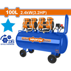 ปั๊มลม 2400W 100L No.WAP2R41 WADFOW