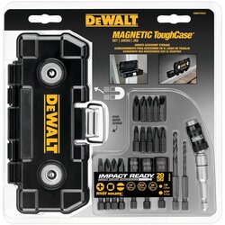 กล่อง MAGNETIC ToughCase® พร้อมชุดดอกไขควง 20 ชิ้น รุ่น DWMTCIR20 DEWALT