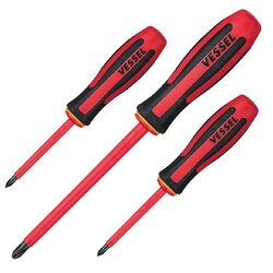 ไขควง Megadora รุ่นกันไฟฟ้า ปากแฉก No.960 VESSEL