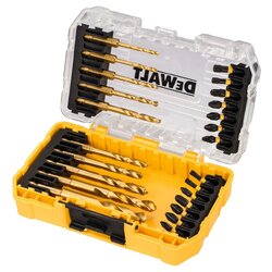 ชุดดอกสว่านและดอกไขควง FLEXTORQ 24 ชิ้น รุ่น DT70748T-QZ DEWALT