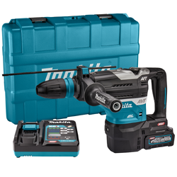 สว่านโรตารี่ไร้สาย 40V ขนาด 40 มม. (1-9/16 นิ้ว) SDS-MAX No.HR005GM201 MAKITA (รวมแบตเตอรี่และแท่นชาร์จ)