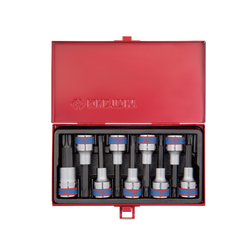 ชุดลูกบ๊อกเดือยโผล่ ท็อคยาว ขนาด 1/2" 9 ตัว รุ่น 4119PR KING TONY