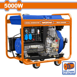เครื่องปั่นไฟ ดีเซล 5000W No.WDG1A50 WADFOW