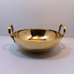 กระทะทองเหลืองหล่อ ขนาดเล็ก กระทะทำขนม