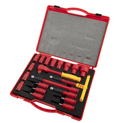ชุดเครื่องมือป้องกันไฟฟ้า ขนาด 1/2" 20 ชิ้น No.09267 SATA
