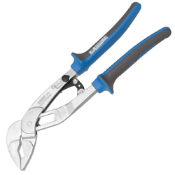 คีมคอม้า HYPO ล๊อคอัตโนมัติ ด้ามฟ้า-เทามีปีก ขนาด 7",9.1/2" No.442/1HYPO UNIOR