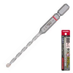 ดอกสว่านเจาะกระเบื้อง แกนหกเหลี่ยม ขนาด 3.0 - 6.5 mm. No.CPD VESSEL