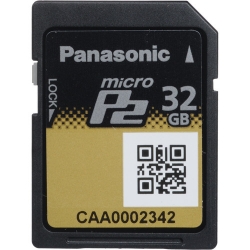 Panasonic AJ-P2M032AG 32GB microP2 UHS-II Memory Card