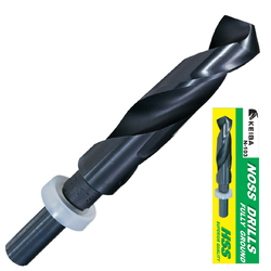 ดอกสว่านเจาะเหล็ก HSS ก้านลด ขนาด 17/32" - 1.1/4" (แบบหุน) KEIBA