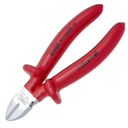 คีมปากเฉียง ขนาด 5.1/2" - 6.1/4" VDE ฉนวน 2 ชั้น กันไฟฟ้า 1000Volt No.461/1VDEDP UNIOR