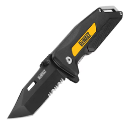DEWALT มีดพกด้ามสีดำ No.DWHT10910