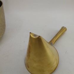 กระบวยทำขนมฝอยทอง ใหญ่ ขนาดกว้าง 4 นิ้ว