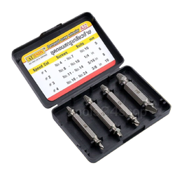 ชุดดอกถอนเกลียวซ้าย 4 ตัวชุด No.A32 AT INDY