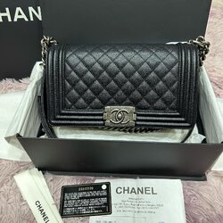 Chanel boy10 rhw holo29 มือสอง ชอปไทย