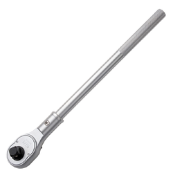 ด้ามฟรี ด้ามเหล็กกลิ้งลาย ขนาด 3/4"/20" 24T No.197.1/1 UNIOR