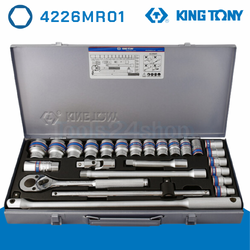 KING TONY ชุดลูกบ๊อก 25ตัวชุด 1/2" 12เหลี่ยม No.4226MR01