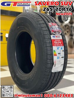 ยางใหม่ GT RADAIL SAVERO SUV 265/70R16 ยางปี2025