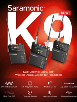 Saramonic K9 Dual-Channel Digital