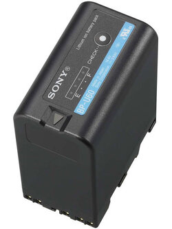 Sony BP-U60 Lithium-Ion Battery - for PMW-EX1 Camcorder, INFO Function, 56 Wh