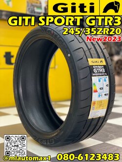 #ยางใหม่ #GITI_SPORT #GTR3 245/35ZR20
